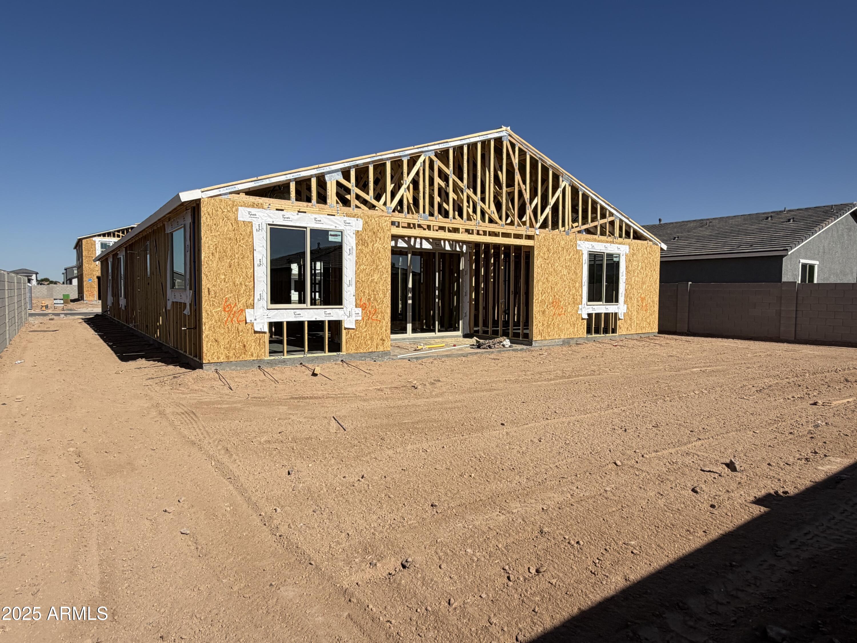 5517 West Hayduk Road Laveen, AZ 85339 - Photo 13 of 28 a front view of a house with a yard