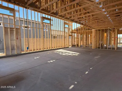 a view of a building with a street