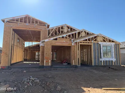 a view of a house with a balcony
