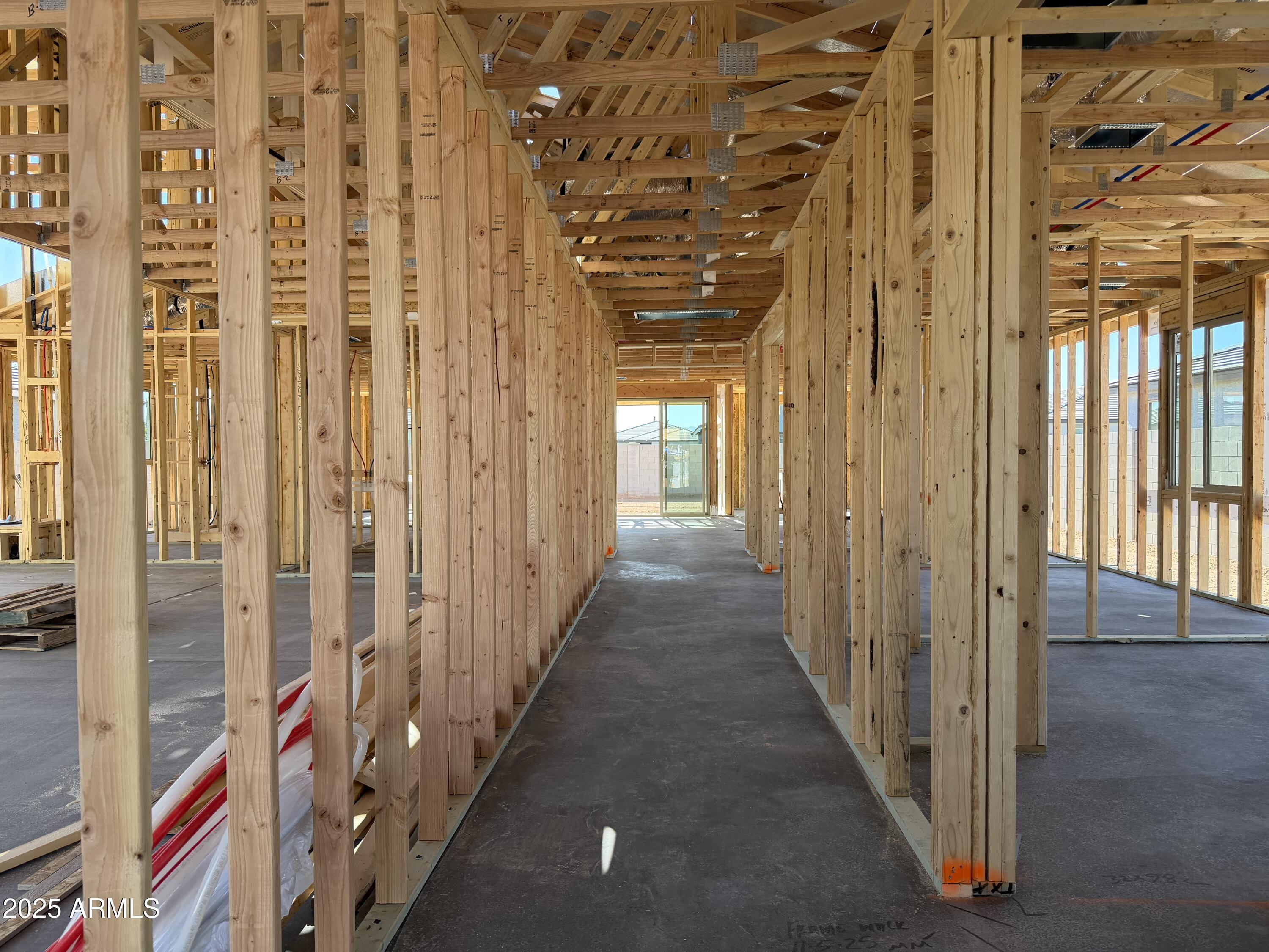 5517 West Hayduk Road Laveen, AZ 85339 - Photo 3 of 28 a view of a hallway with a door and stairs