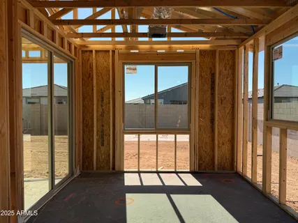a view of a porch with a couch