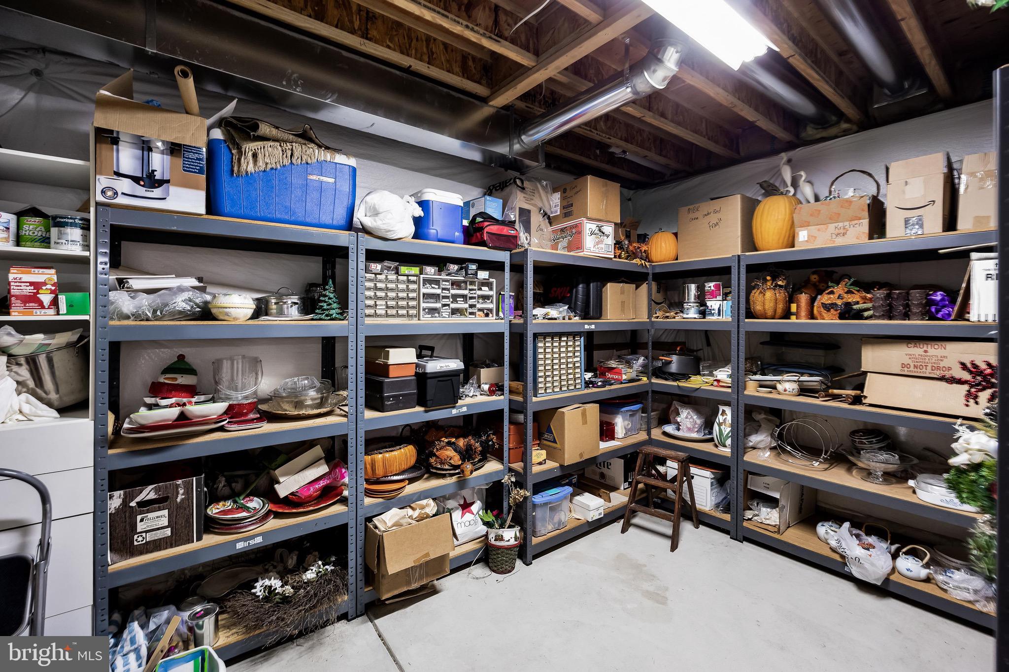 19 Big Look Trail Medford, NJ 08055 - Photo 40 of 61 a view of store room with racks