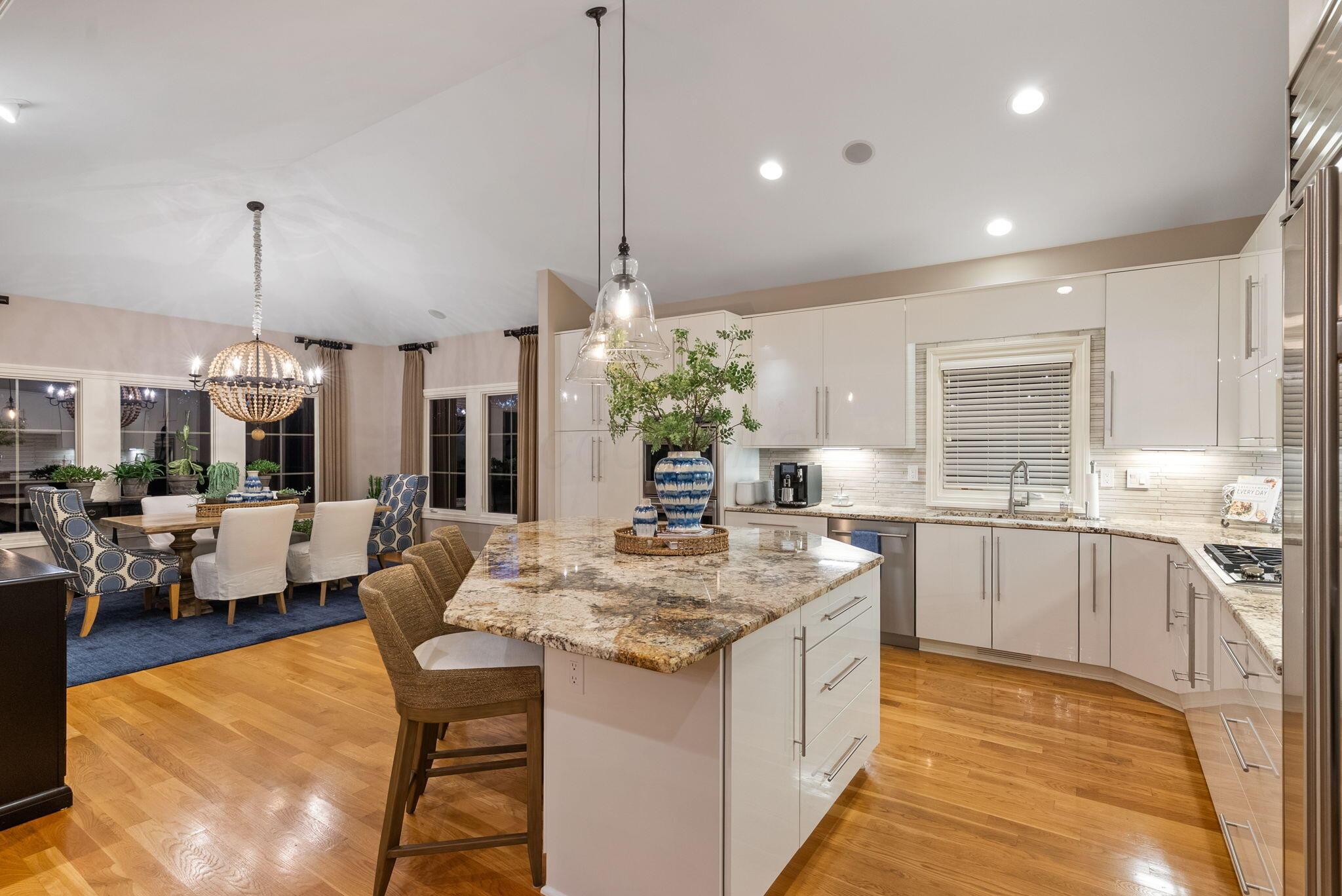 3303 Welsh Abey Road Dublin, OH 43017 - Photo 79 of 93 Evening Kitchen Views