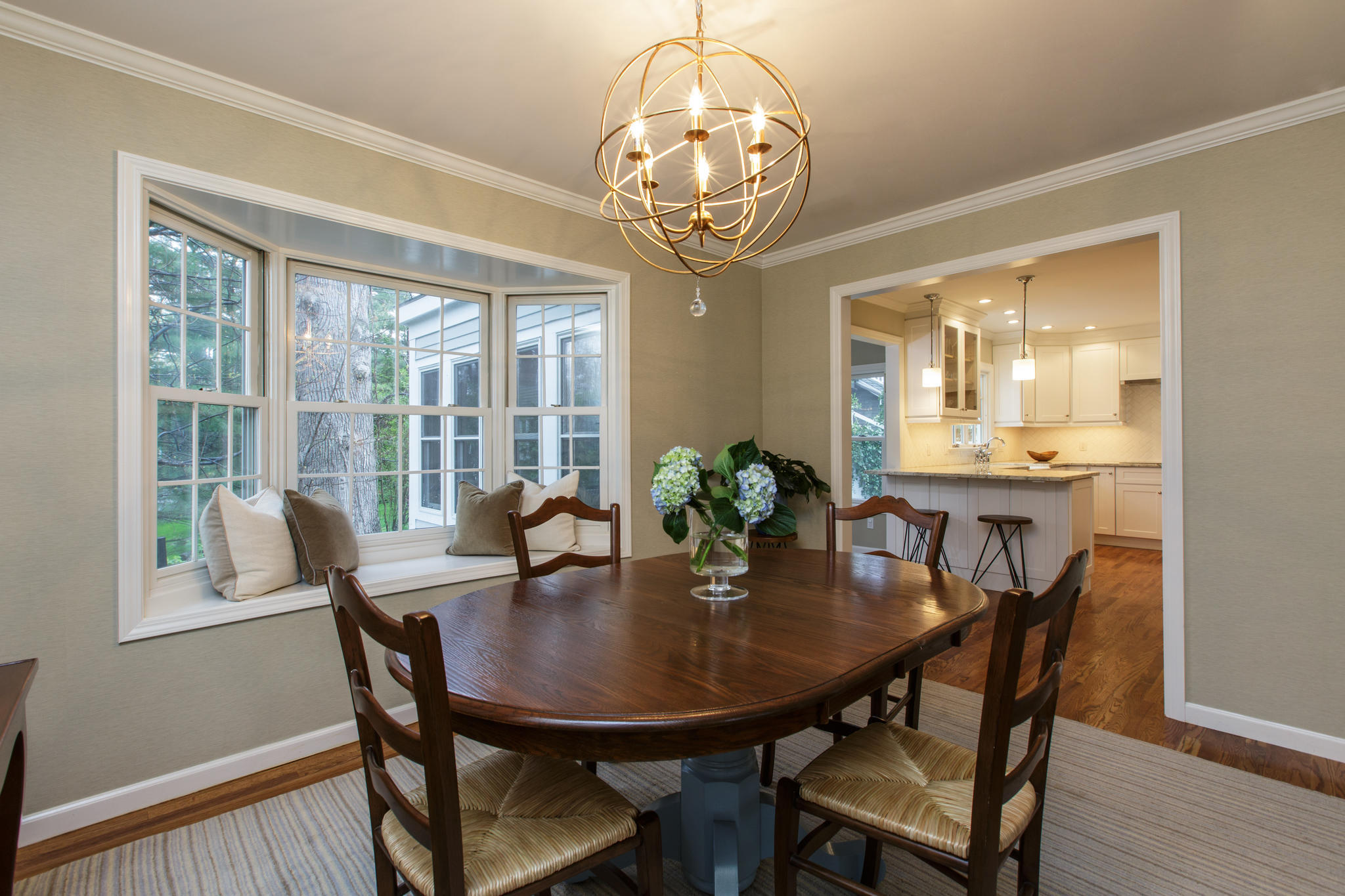 8 Pond Ridge Lane Norwalk, CT 06853 - Photo 7 of 17 a view of a dining room with furniture window and wooden floor