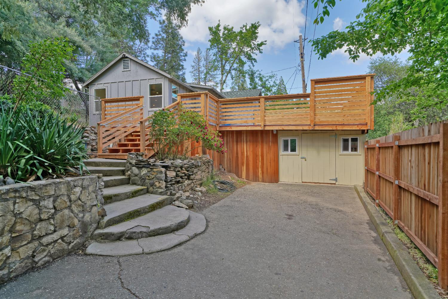 2634 Clay Street Placerville, CA 95667 - Photo 1 of 1 a view of a house with a garage