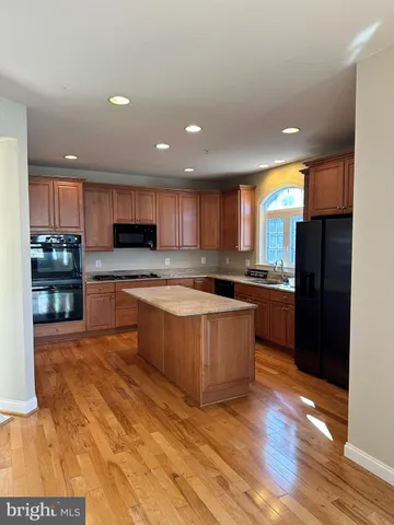 a view of kitchen and living room