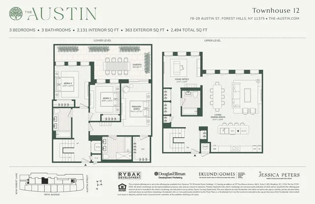 $2,150,000 | 78-29 Austin Street, Unit TH12 | Forest Hills