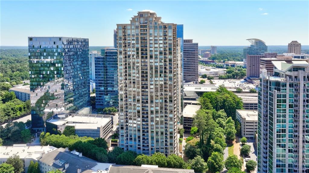 3445 Stratford Road Northeast, Unit 3105 Atlanta, GA 30326 - Photo 42 of 47 a city view with tall buildings