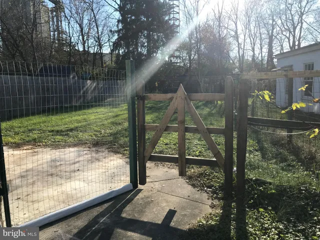 a view of a park from a window