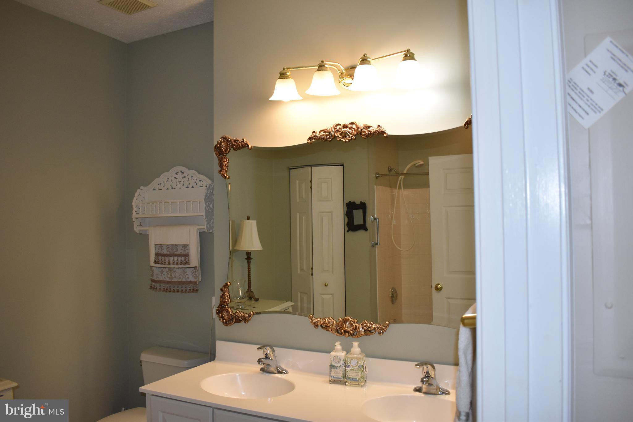 5236 Millfield Road, Unit 5236 Baltimore, MD 21237 - Photo 44 of 54 a bathroom with a sink vanity and a mirror