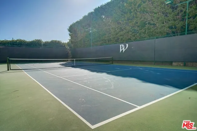 a view of tennis court
