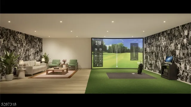 a view of a living room