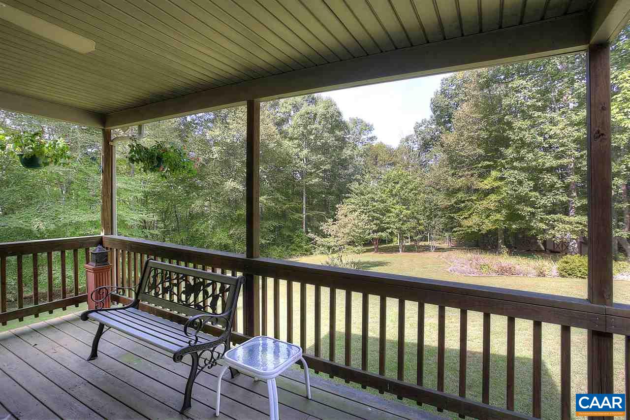 4099 Roundabout Road Louisa, VA 23093 - Photo 22 of 25 a view of a two chair in the balcony