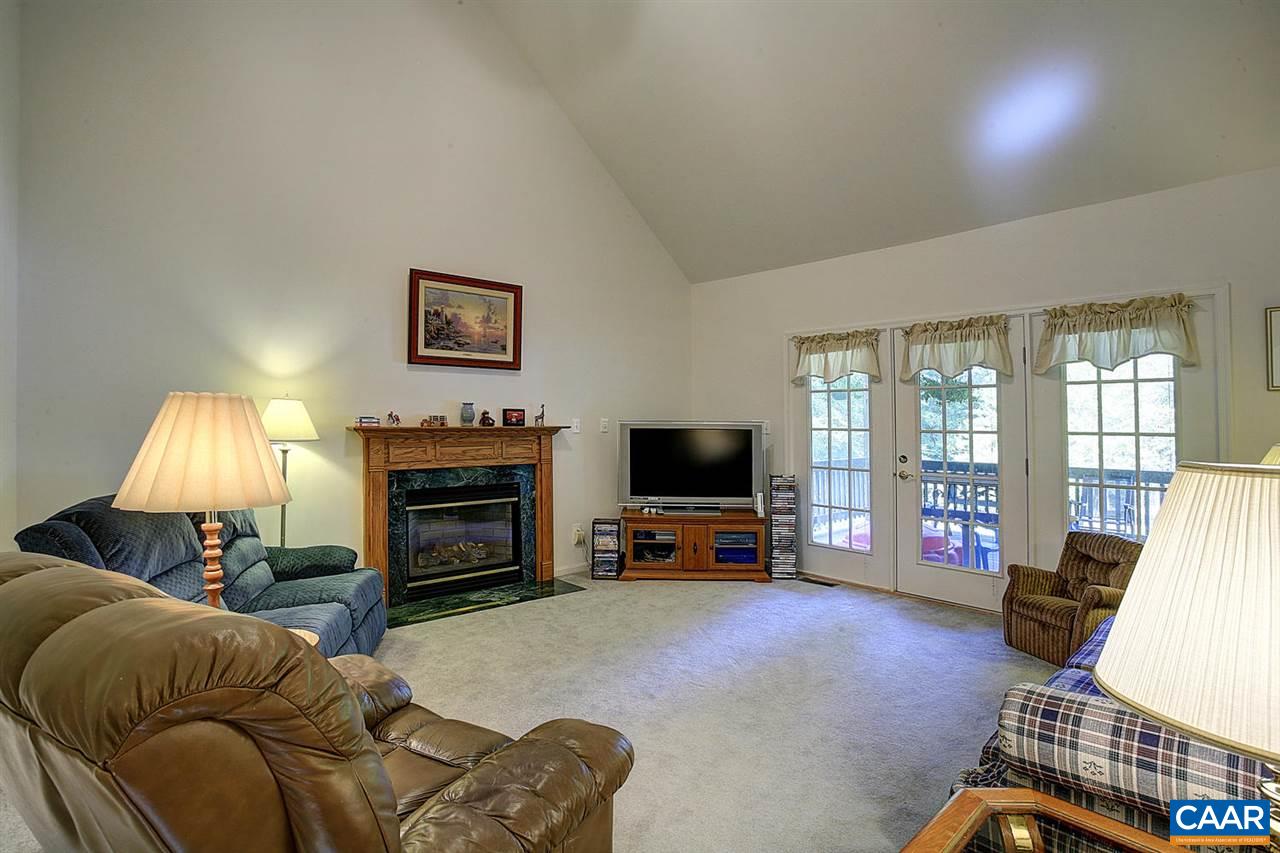 4099 Roundabout Road Louisa, VA 23093 - Photo 4 of 25 a living room with furniture a fireplace and a flat screen tv