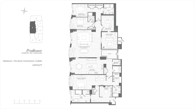 $13,955,000 | 240 Devonshire Street, Unit PH B, Boston, MA 02110