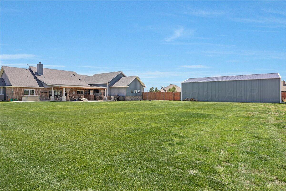 9800 Help Lane Amarillo, TX 79119 - Photo 21 of 44 Backyard and Shop