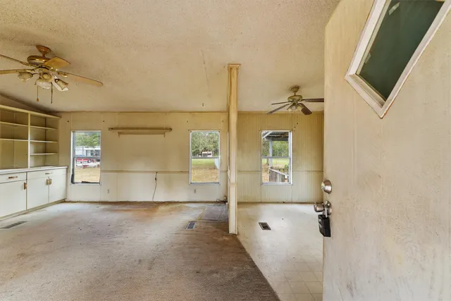 a view of a bathroom with a shower