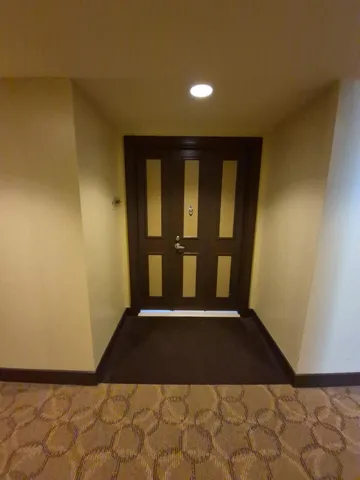 a view of an entryway