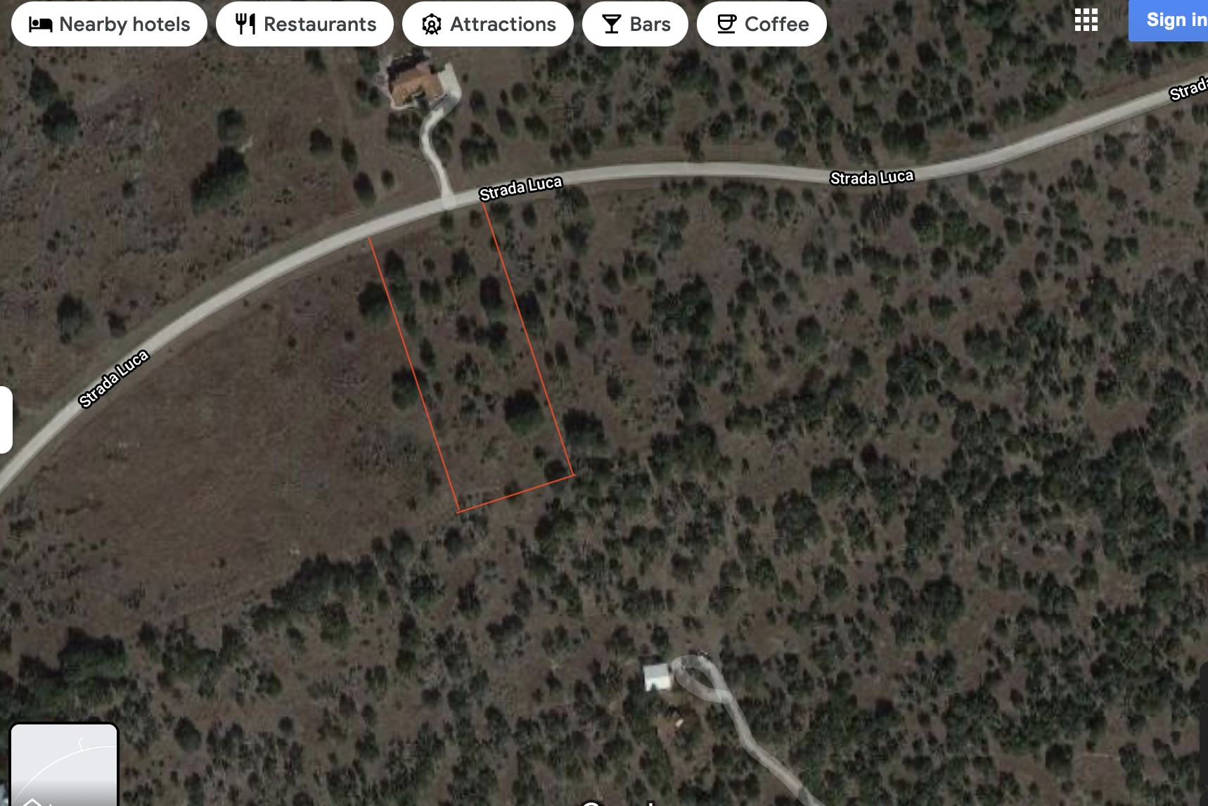 626 Strada Luca Florence, TX 76527 - Photo 7 of 7 a view of a dry yard with mountain