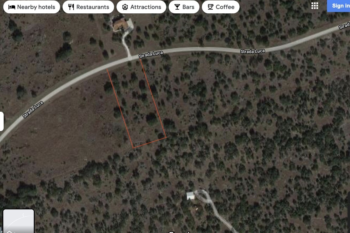 626 Strada Luca Florence, TX 76527 - Photo 7 of 7 a view of a dry yard with mountain