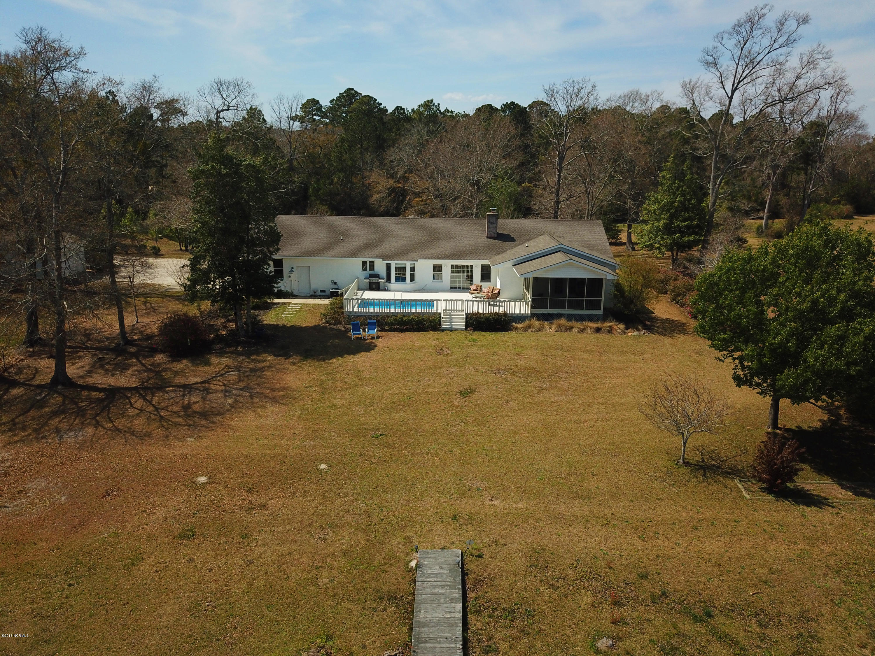 153 Point Road Newport, NC 28570 - Photo 22 of 30 Back View