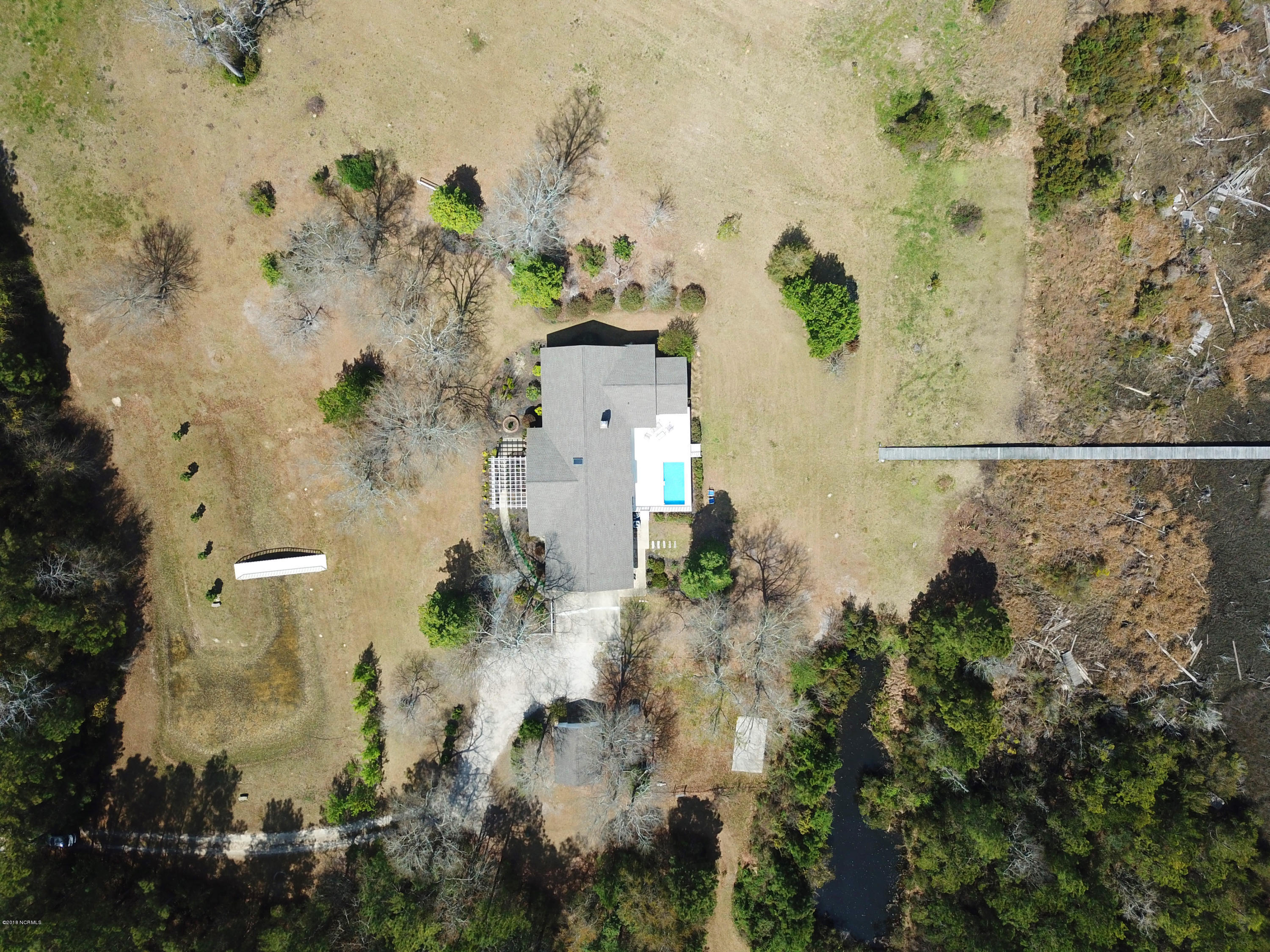 153 Point Road Newport, NC 28570 - Photo 25 of 30 Aerial View
