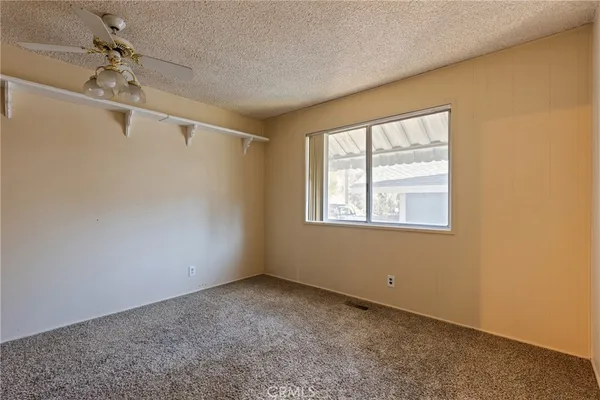 a view of a livingroom with a window