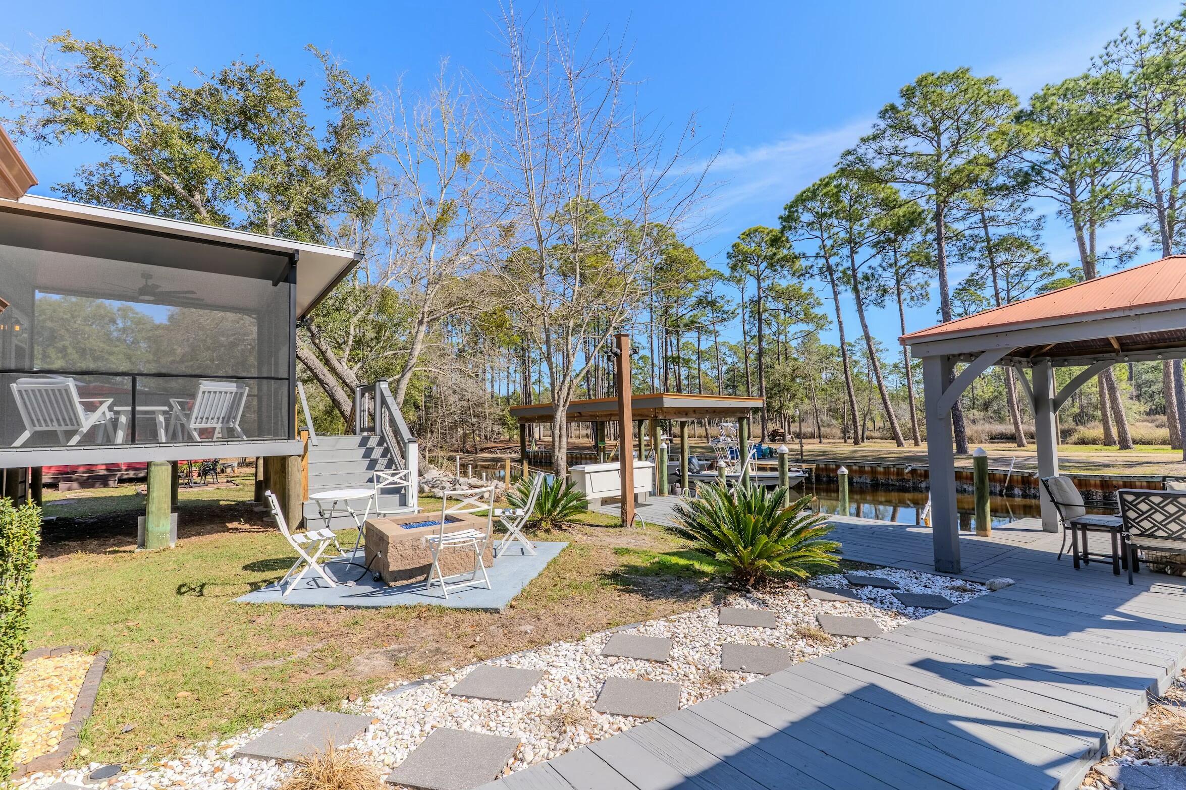 175 Ruth Road Freeport, FL 32439 - Photo 35 of 69 a view of a swimming pool with a patio