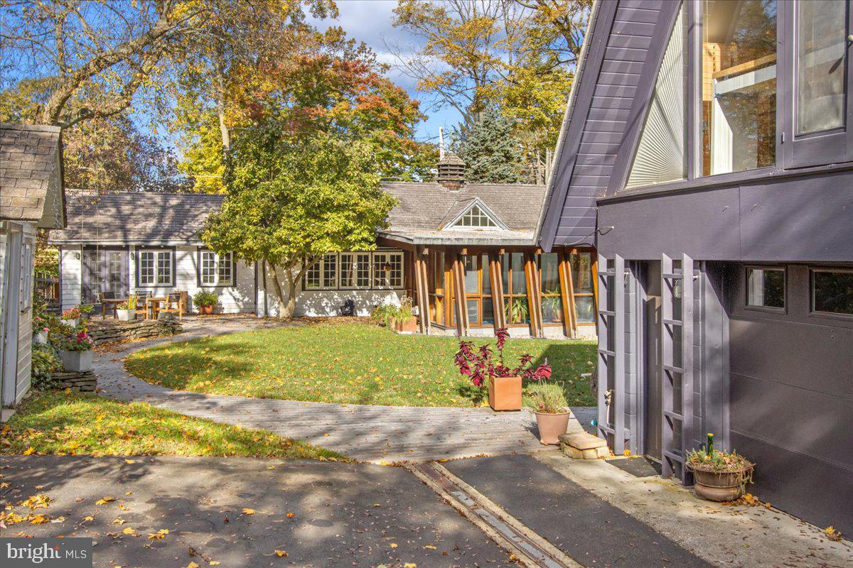 9161 Green Tree Road Philadelphia, PA 19118 - Photo 2 of 46 A-Frame and Main House