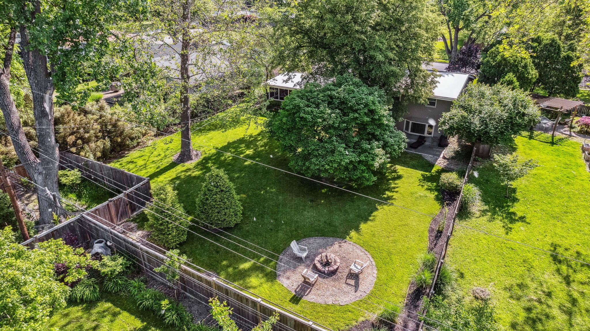 4103 Winfield Road Columbus, OH 43220 - Photo 90 of 91 Backyard - Drone