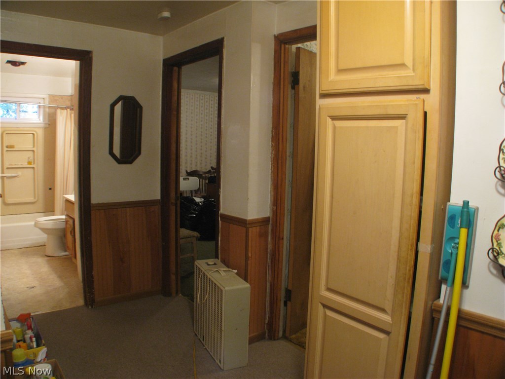 2432 Moore Road Orwell, OH 44076 - Photo 9 of 15 Hallway to full bath, master bedroom and bedroom with hall closet