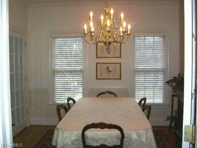 1806 Ridge Oaks Drive Oak Ridge, NC 27310 - Photo 6 of 9 Other. The formal dining room has french doors leading to the kitchen and to the entry.