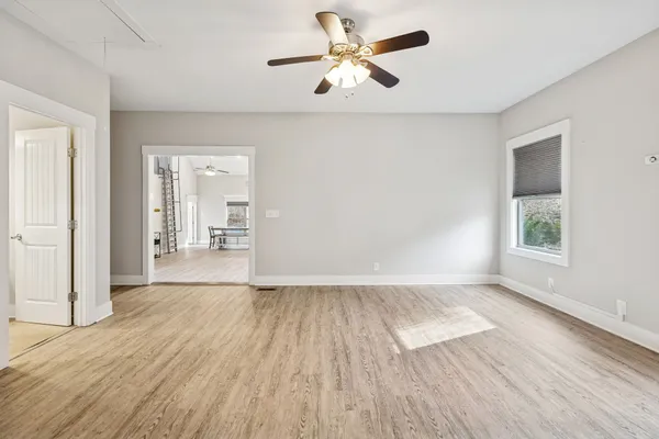wooden floor in an empty room
