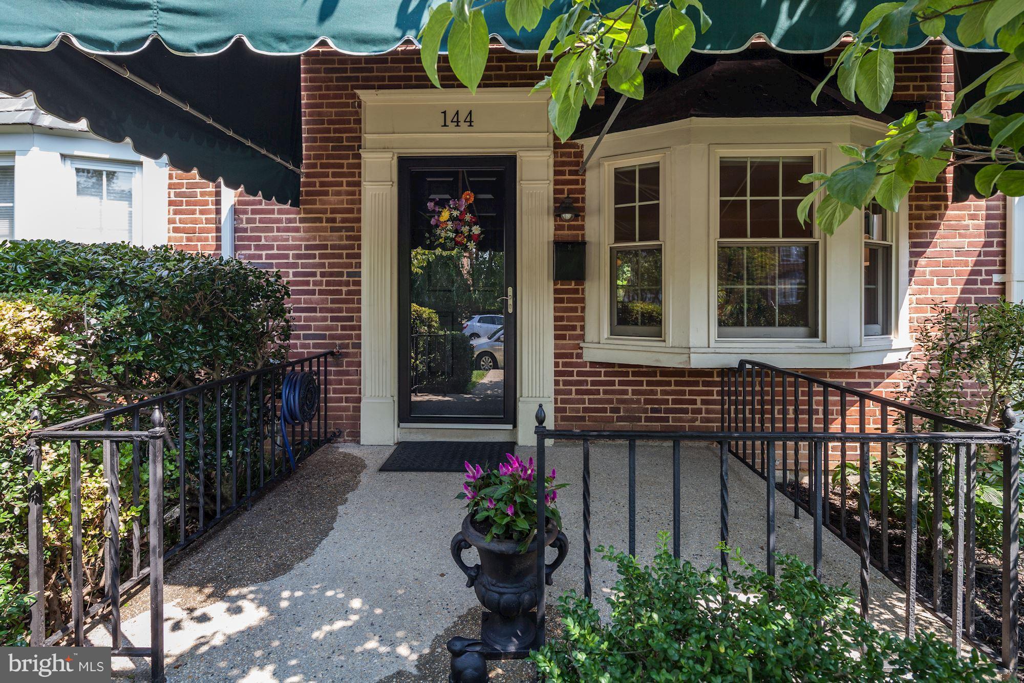 144 Hopkins Road Baltimore, MD 21212 - Photo 1 of 30 Awning-covered front porch