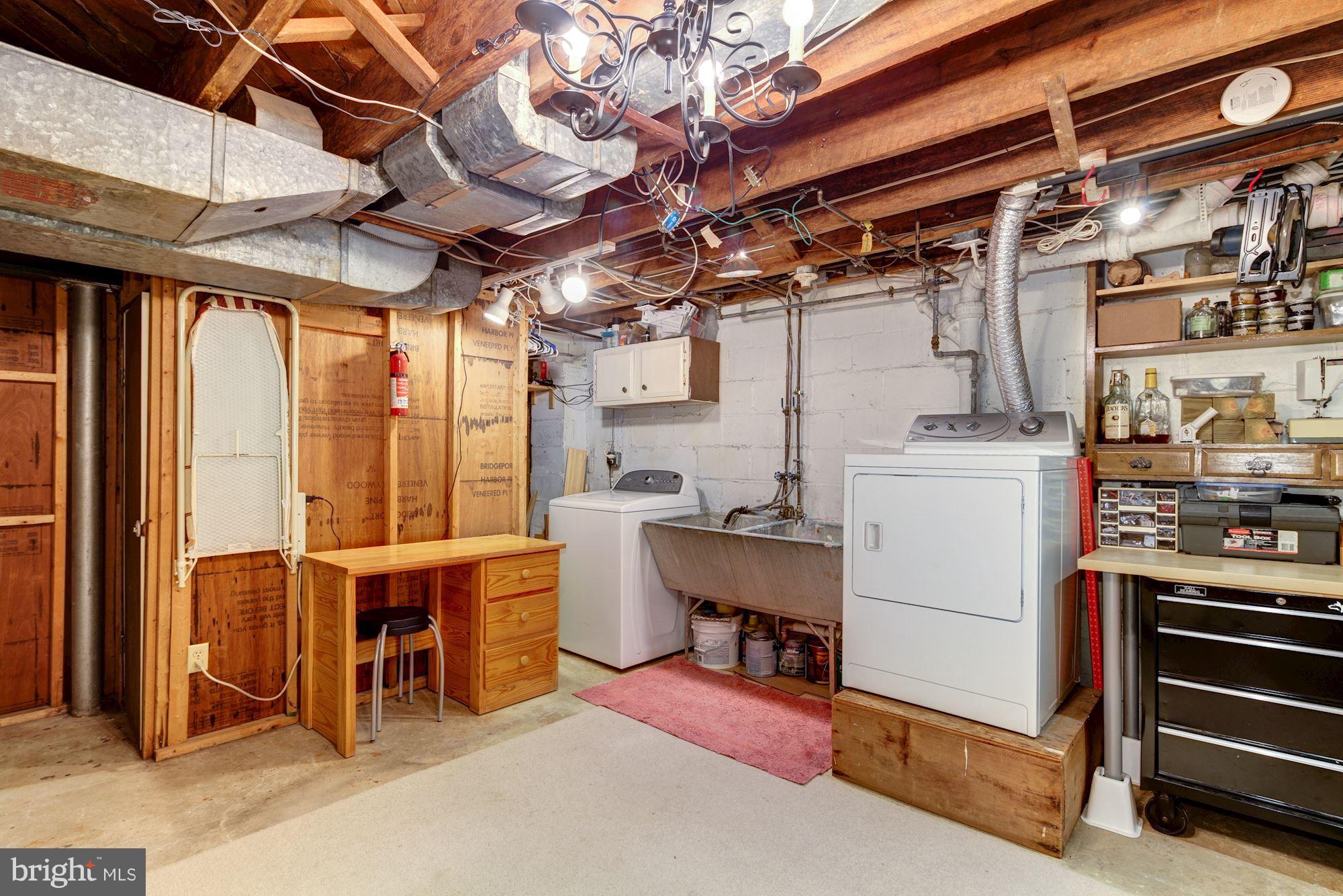144 Hopkins Road Baltimore, MD 21212 - Photo 22 of 30 Storage, laundry area.