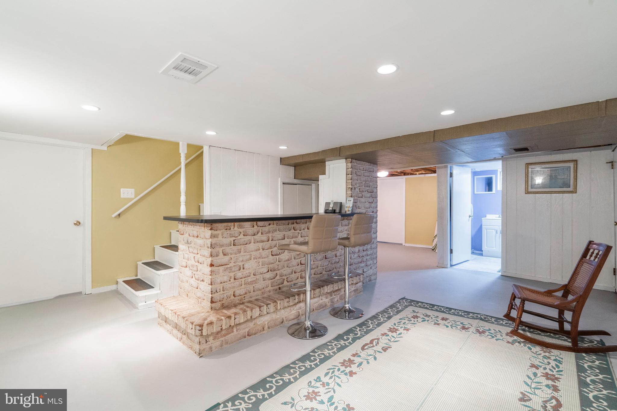 1604 Sherwood Road Reading, PA 19610 - Photo 34 of 50 Basement with Bar