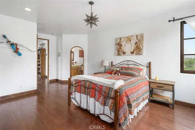 a view of a lake with a mountain