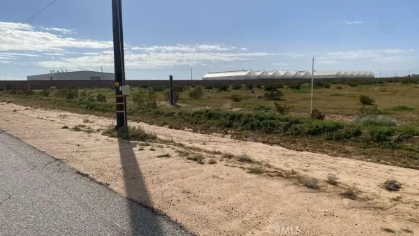 a view of a road with an ocean view