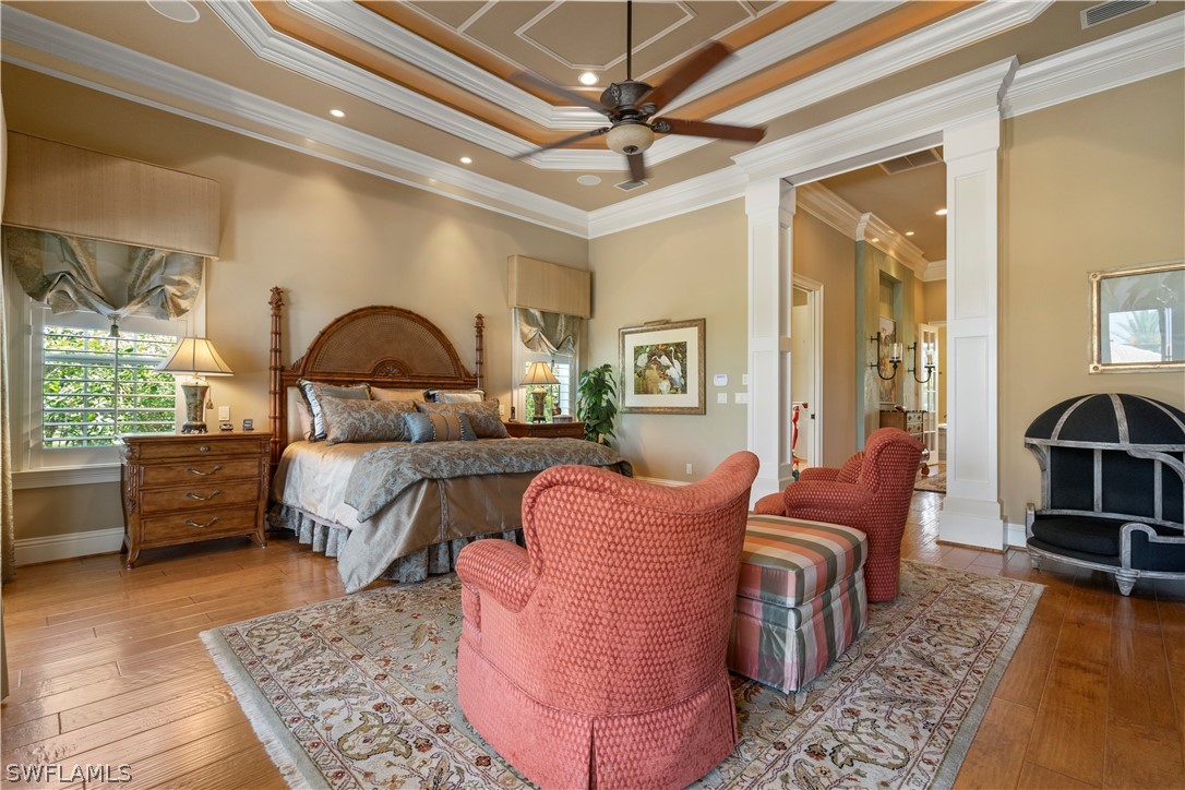 1980 Fort Denaud Road Fort Denaud, FL 33935 - Photo 21 of 35 a bedroom with furniture and wooden floor