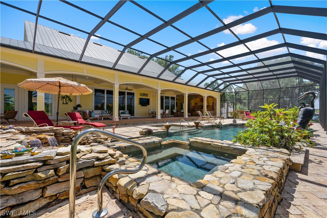 1980 Fort Denaud Road Fort Denaud, FL 33935 - Photo 27 of 35 a view of a chairs and tables in patio