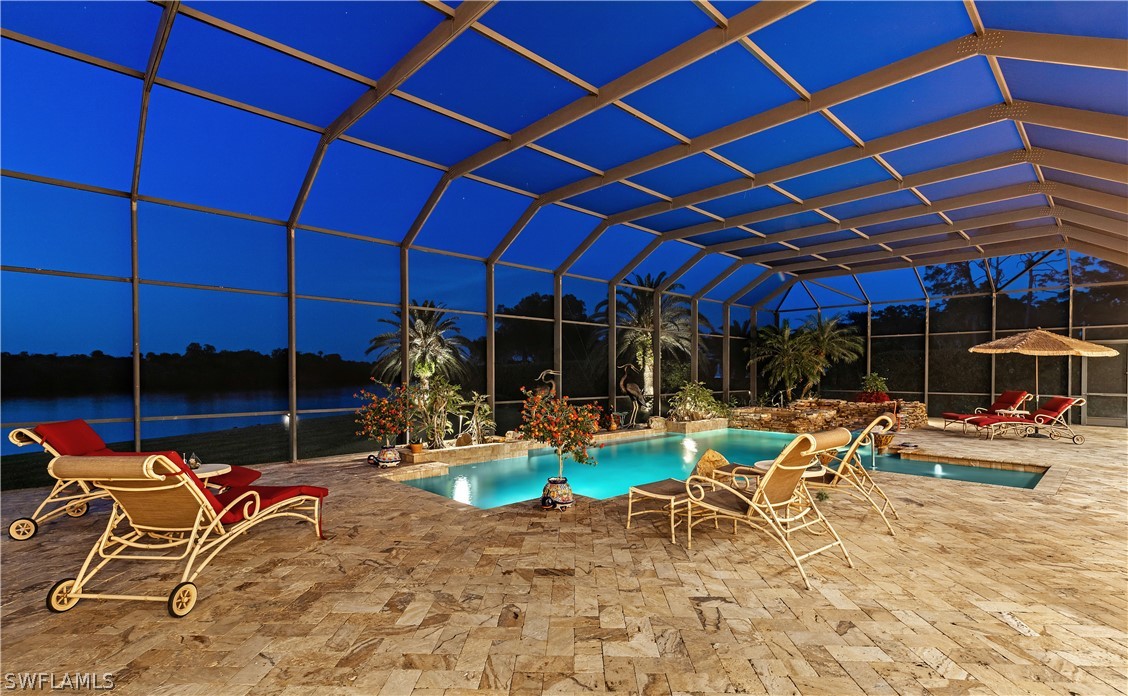 1980 Fort Denaud Road Fort Denaud, FL 33935 - Photo 28 of 35 a view of a backyard with sitting area