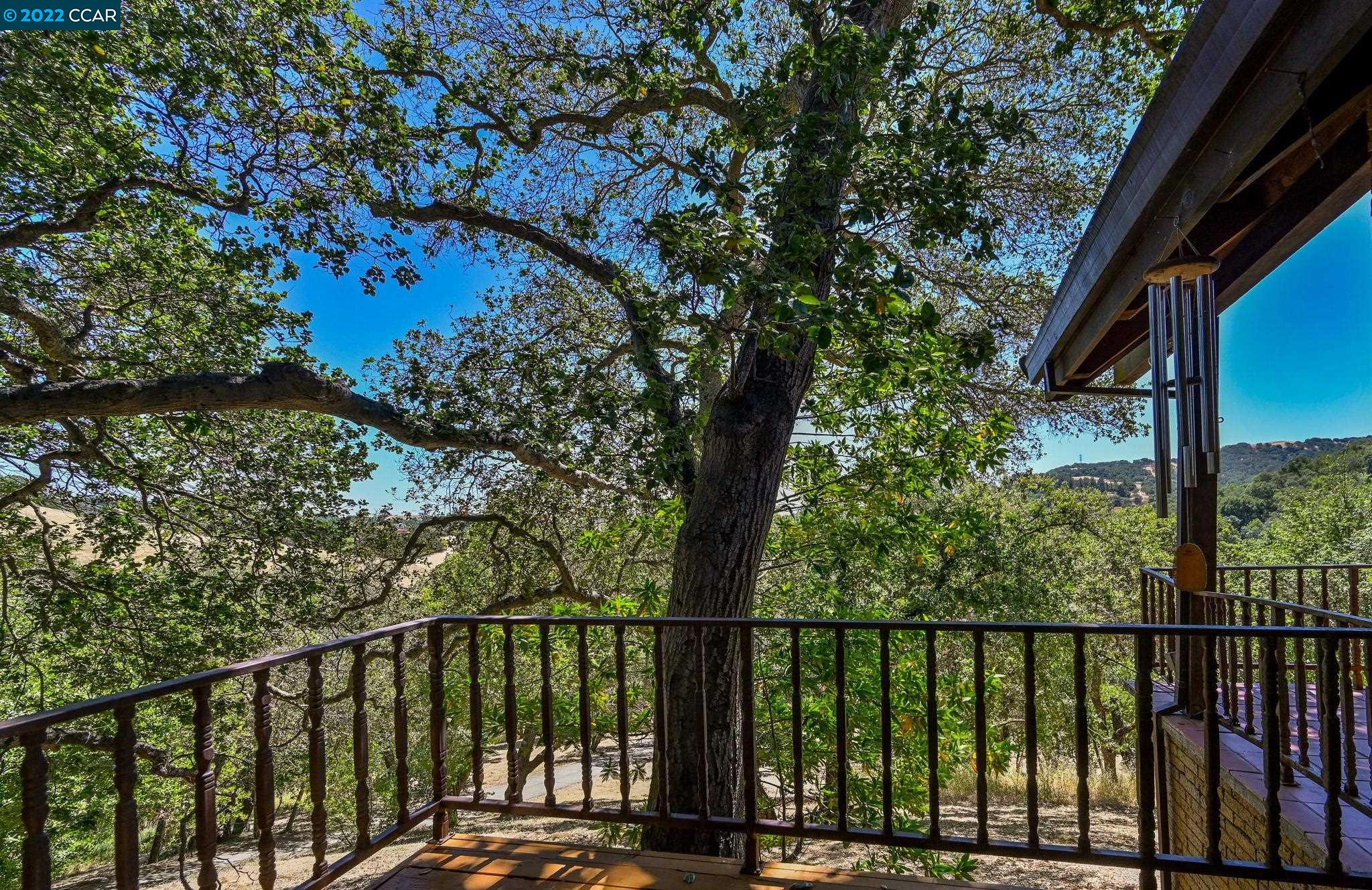 5433 Alhambra Valley Road Martinez, CA 94553 - Photo 21 of 59 a view of balcony with wooden floor