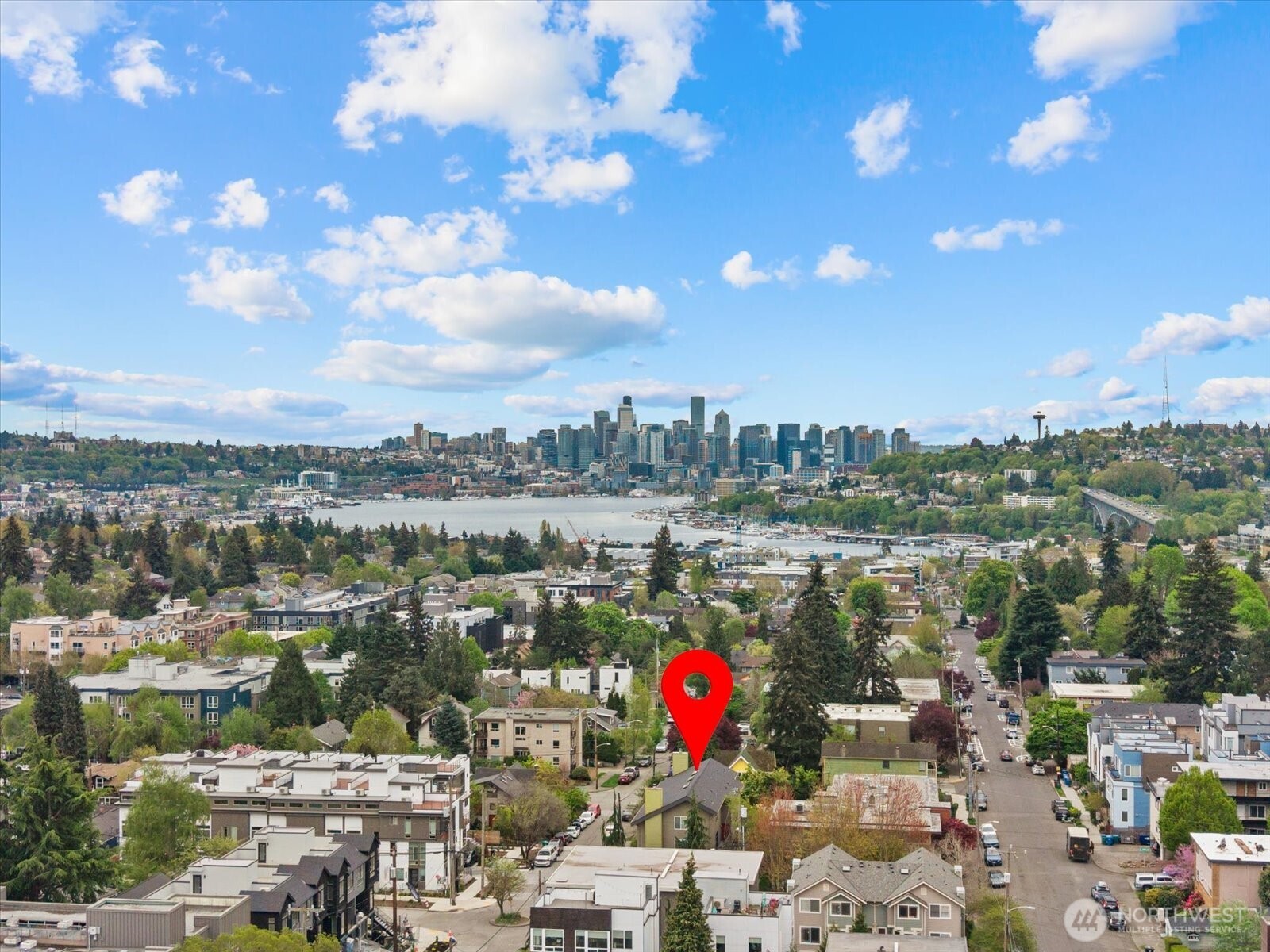 1109 North Allen Place, Unit 205 Seattle, WA 98103 - Photo 22 of 26 a view of a city
