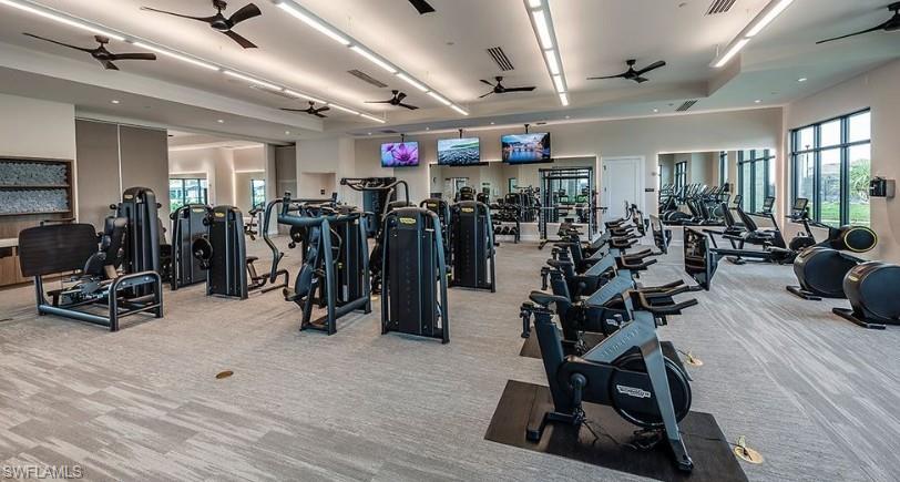 15765 Cortina Street Naples, FL 34114 - Photo 50 of 50 a view of a room with gym equipment
