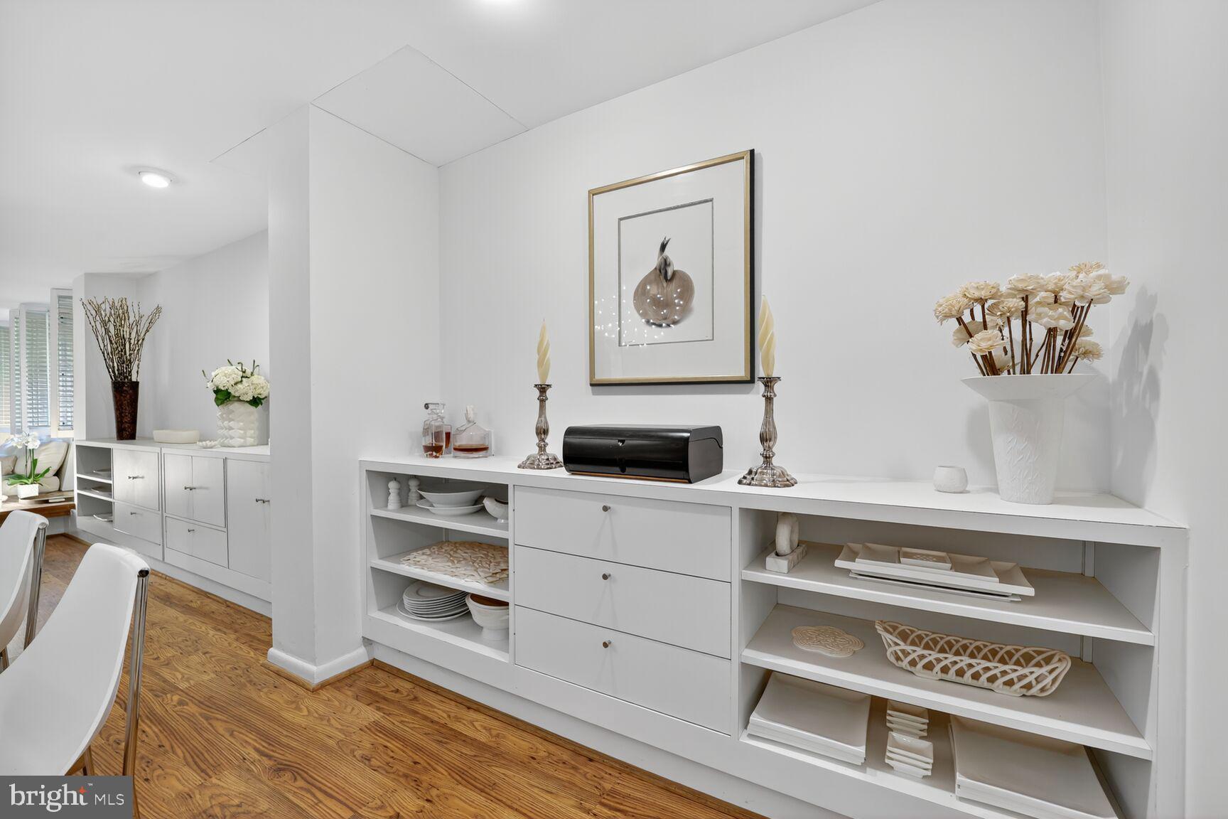 4100 Cathedral Avenue Northwest, Unit 615 Washington, DC 20016 - Photo 16 of 26 walk in closet with view of living room