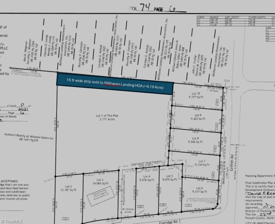 0 Everidge Road Winston-Salem, NC 27103 - Photo 2 of 2