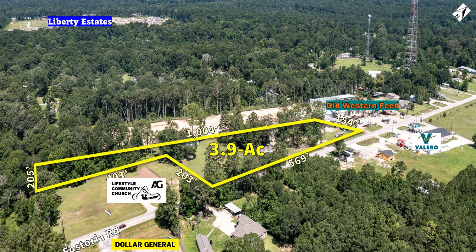 a view of a sign that is on a street