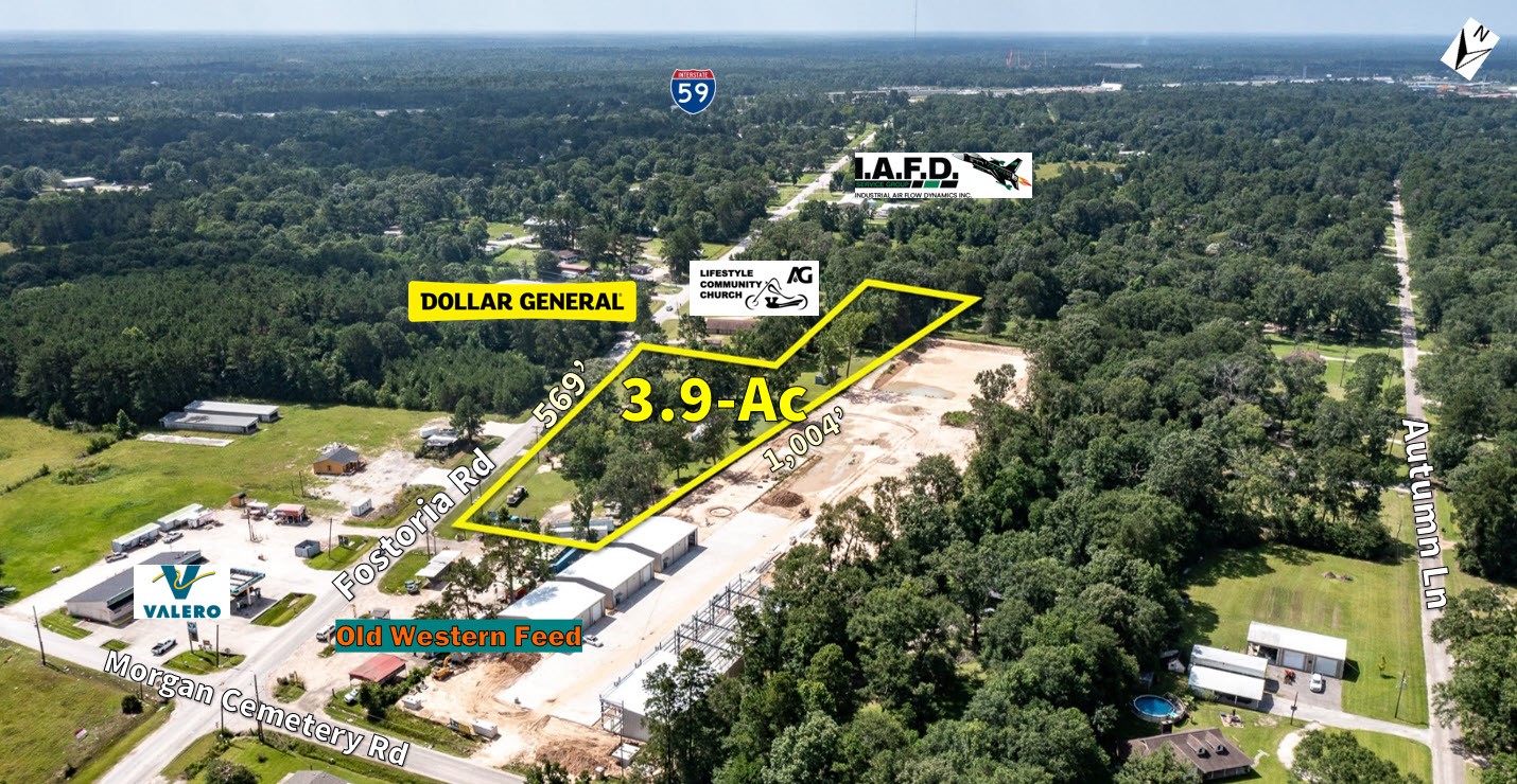 10994 Fostoria Road Cleveland, TX 77328 - Photo 2 of 13 an aerial view of a city