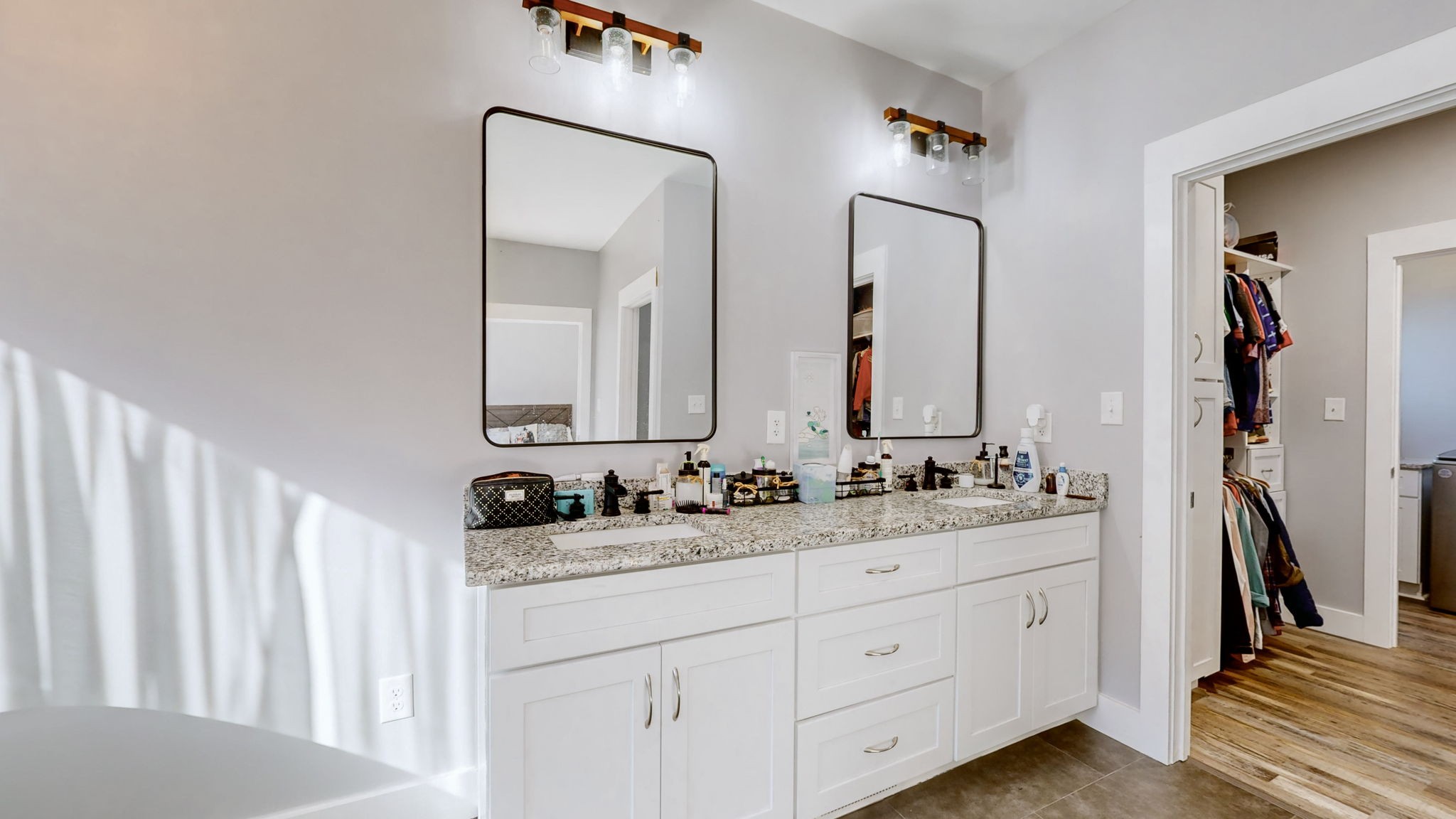 3310 Rocky Branch Road Watertown, TN 37184 - Photo 15 of 52 a en suite bathroom with double vanity and a mirror