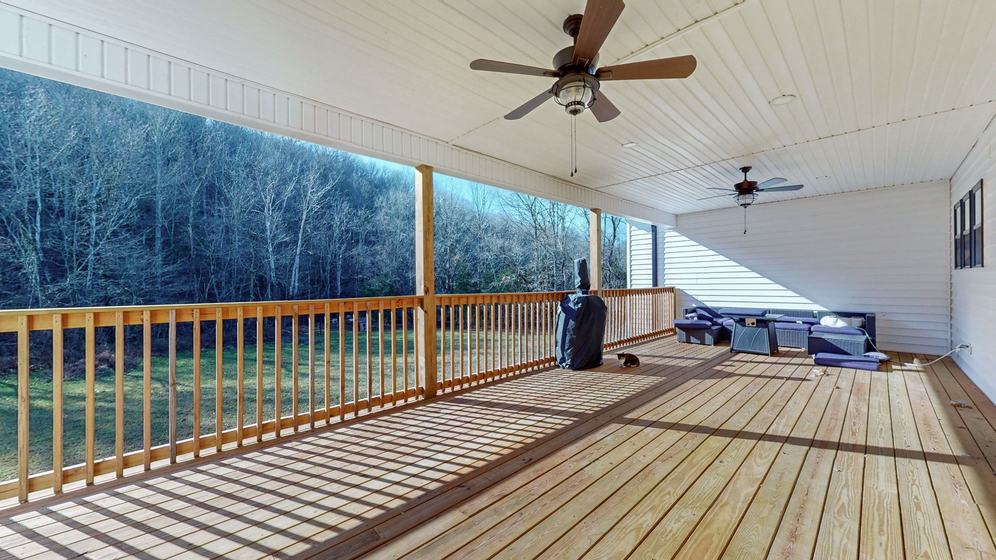 3310 Rocky Branch Road Watertown, TN 37184 - Photo 37 of 52 a view of balcony with wooden floor and fence